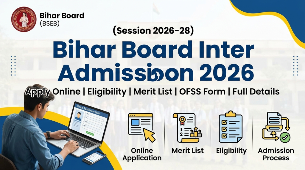 Bihar Board Inter Admission 2026